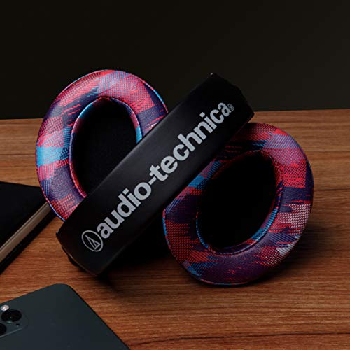 WC Wicked Cushions PadZ - Thick & Soft Ear Pads for ATH M50X / M40X / SteelSeries Arctis/HyperX Cloud & Alpha/Logitech G Pro X/Compatible with Over 50 Headphones | Speed Racer - color: Purple Speed Racer