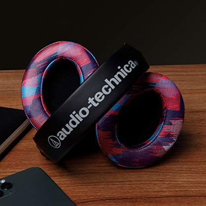 WC Wicked Cushions PadZ - Thick & Soft Ear Pads for ATH M50X / M40X / SteelSeries Arctis/HyperX Cloud & Alpha/Logitech G Pro X/Compatible with Over 50 Headphones | Speed Racer - color: Purple Speed Racer