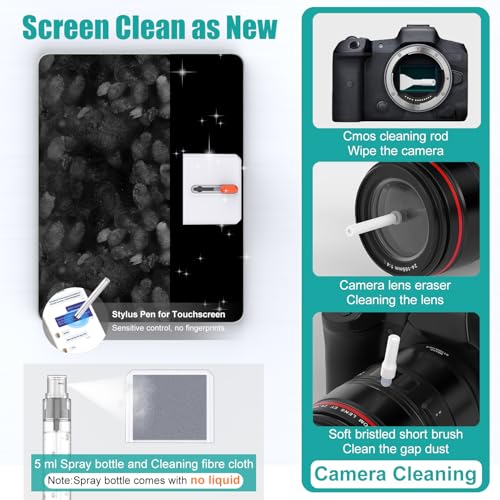 VICHYIE 32 in 1 Multi-Function Cleaning Kit for Electronic Devices (White) - color: White