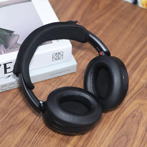 Adhiper Universal Headband Cover for Jabra Evolve 2 85/75/65/55/50/40/30 | for Jabra Evolve 75/65/40/30/20, Evolve3 85/75 Headsets, 6mm Thick Neoprene Cushion Covers , with Hanging Loop