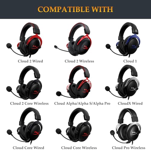 Cloud 2 Screws as Same as the OEM Cloud Alpha Headset Screw Durable Repair Kit Parts Replacement for Cloud II/Cloud II Core/Cloud I/Cloud Alpha/Alpha S/CloudX/Cloud Core/Cloud Pro/Cloud Mix headsets