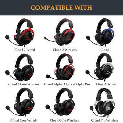 Cloud 2 Screws as Same as the OEM Cloud Alpha Headset Screw Durable Repair Kit Parts Replacement for Cloud II/Cloud II Core/Cloud I/Cloud Alpha/Alpha S/CloudX/Cloud Core/Cloud Pro/Cloud Mix headsets