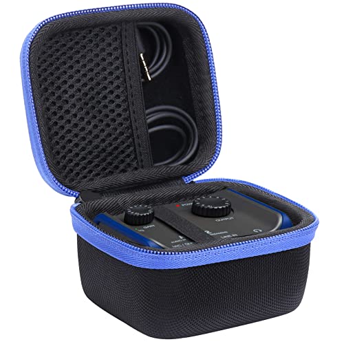 co2CREA for Zoom AMS-22 Audio Interface Hard Protective Case | Travel Protective Storage Bag with Mesh Pocket & Hand Strap, Shockproof EVA Shell and Soft Lining