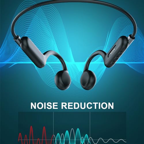 AYI Professional Swim Headphones True Bone Conduction Open Ear Headset Underwater MP3 Player Built-in 32G Memory IP68 Waterproof Bluetooth Earphone for Driving Bicycling Running Skiing-X6 Black - color: Swim Headphone X6 Black