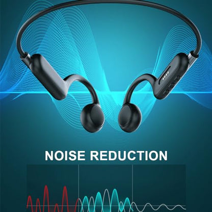 AYI Professional Swim Headphones True Bone Conduction Open Ear Headset Underwater MP3 Player Built-in 32G Memory IP68 Waterproof Bluetooth Earphone for Driving Bicycling Running Skiing-X6 Black - color: Swim Headphone X6 Black