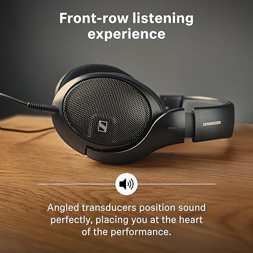 Sennheiser HD 560S Open-Back Over-Ear Wired Headphones, Black