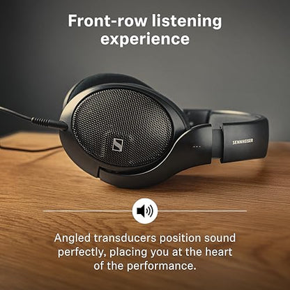 Sennheiser HD 560S Open-Back Over-Ear Wired Headphones, Black