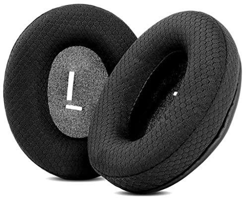 Professional Replacement Earpads for Mpow 059, H1, H5 Bluetooth Headphones - Earpads with Breathable Fabric & Foam - Headphone Earpad - Earpad - Headphone-Replacement-Earpads - Black