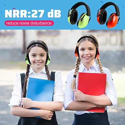 12 Pcs Kids Ear Protection Noise Cancelling Headphones Ear Muffs Bulk 27db Adult Noise Reduction Hearing Earmuff (Universal Fit (kids & Adults),Classic Style) - size: Universal Fit (kids & Adults), style: Classic