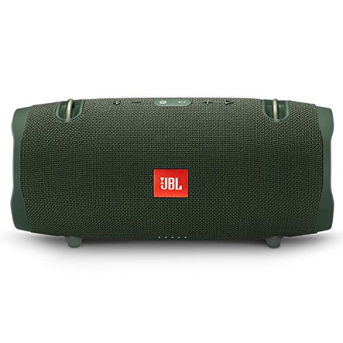 JBL Xtreme 2 - Portable Bluetooth Speaker | Wireless Bluetooth Streaming, Up to 15 hours of playtime, IPX7 waterproof, JBL Connect, Durable fabric and rugged material - color: Green