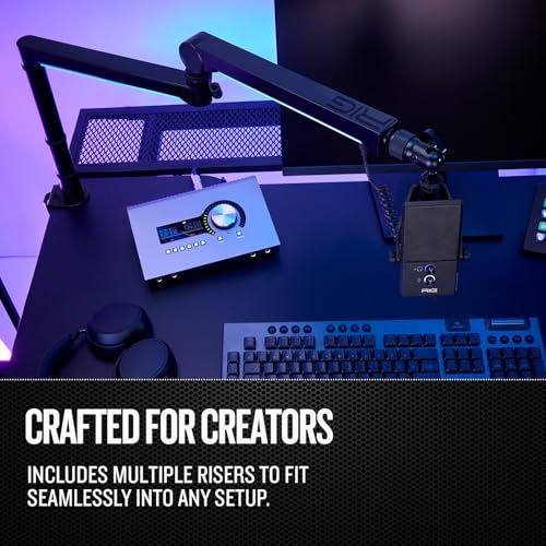 RIG MA-1 Low Profile USB Microphone Arm With RGB Underlighting
