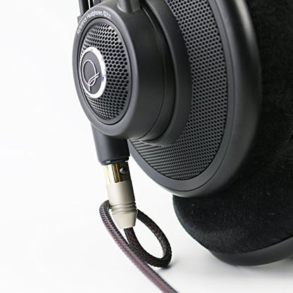 NewFantasia Replacement Audio Upgrade Cable Compatible with AKG K240, K240S, K240MK II, Q701, K702, K141, K171, K181, K271s, K271 MKII, Pioneer HDJ-2000 Headphones 1.5meters/4.9feet - size: 1.5m