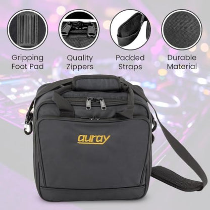 AURAY Nylon Padded Mixer Bag w Gear Protector, Fits Up to 12x12 inch Mixers - size: Fits Up to 12x12" Mixers