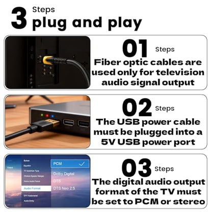 192KHz DAC Optical to Dual 6.35mm Converter,Optical Audio Cable to Dual 6.35mm 1/4" TS Mono Audio Adapter,Digital to Analog Audio Converter for HDTV,DVD,Set-top Boxes(O-ptical to 1/4" Only) Cable -6FT - size: 6.FT