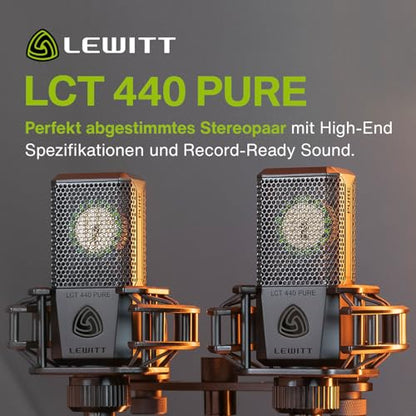 Lewitt Audio LCT440PURE SP Condenser Mic Stereo Preamp