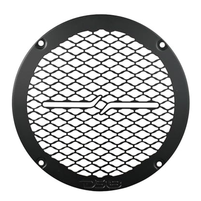 DS18 PRO-GRILL6MS/BK PRO 6.5" Slim Metal Mesh Speaker Grill - Universal Fit 6.5 inches - Protective Speaker Cover Mesh - Protect Your Speakers - Black - Each - size: 6.5 - Inches