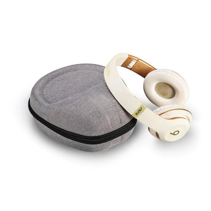Travel Headphone Case for JBL Everest 300/700 / Sennheiser HD599 / HD560S / Bose QC 45/25 / Beats Solo 3/2 / Audio-Technica ATH M20X / M30X / M40X / M50X Hard Shell EVA Over Ear Headset (Gray) - color: Gray
