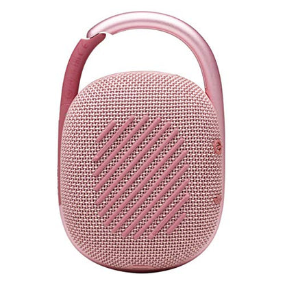 JBL Clip 4 - Portable Mini Bluetooth Speaker, big audio and punchy bass, integrated carabiner, IP67 waterproof and dustproof, 10 hours of playtime, speaker for home, outdoor and travel (Pink) - color: Pink