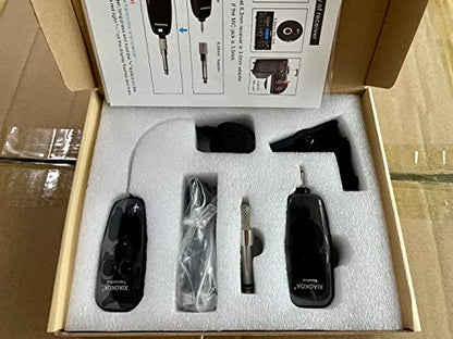 Wireless Microphone Headset, 2.4GHz Head Mic System for Fitness | USB-C Charging Microphone, 165ft Range, for Voice Amplifier Speaker Pa System Teaching Tour Guides Conference Yoga Instructor - color: Black1