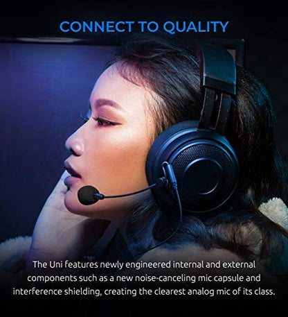 Antlion Audio ModMic USB Attachable Noise-Cancelling Microphone with Mute Switch Compatible with Mac, Windows PC, PlayStation 4, and More