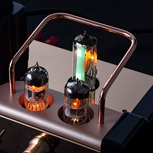 Dared MP-5BT a Stereo Vacuum Tube Integrated Amplifier,Hybrid Amplifier, Bluetooth Connection,USB/DAC Input, Headphone Output, Pre Output,25Wx2,with Tubes 6N1*1,6N2*1,6E2*1, AC110V and AC230V Optional