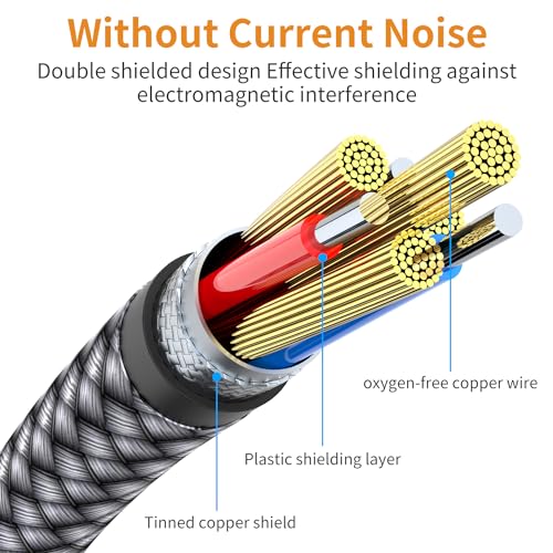 2-Pack 3.5mm to 2.5mm Aux Audio Cable (5FT),Replacement Audio Cord Compatible with SoundTrue Soundlink Bose 700 QuietComfort QC45 QC35II QC35 QC25 Noise Cancelling Headphones,NC700 On-Ear 2 (Grey) - size: 2-PACK