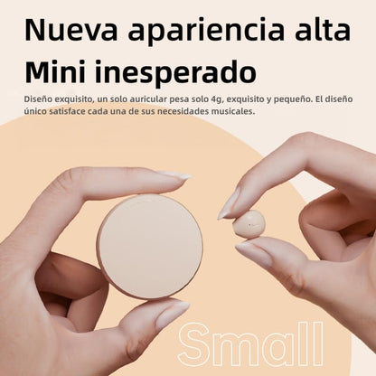 Xmenha Nude Invisible Hidden Smallest Earbuds Small Wireless Bluetooth Mini Micro Tiny Ear Buds Sleep Earbuds for Work Sleepping Buds Invisible Earphones - color: Nude