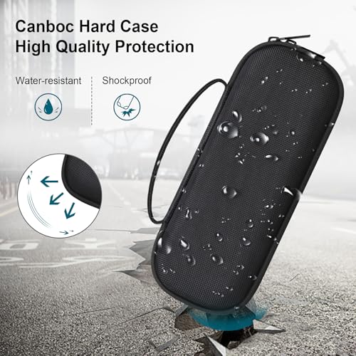 Canboc Carrying Case for Beats Pill Portable Bluetooth Speaker, Matte Black
