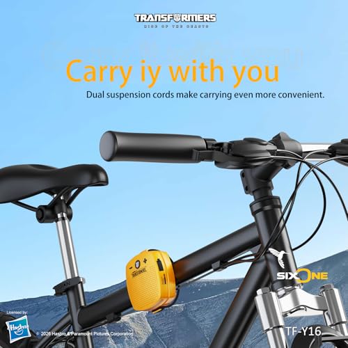 Transformers TF-Y16 Bluetooth Speaker, Bumblebee Yellow - color: Bumblebee Yellow