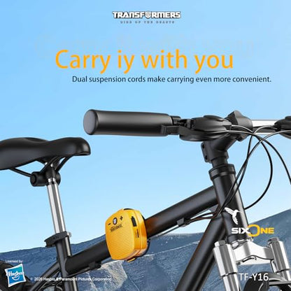 Transformers TF-Y16 Bluetooth Speaker, Bumblebee Yellow - color: Bumblebee Yellow