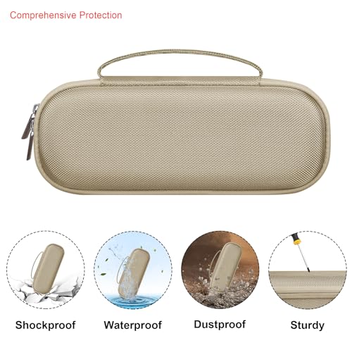Carrying Case for Beats Pill - Portable Bluetooth Speaker/Beats Pill x Kim - color: Champagne Gold