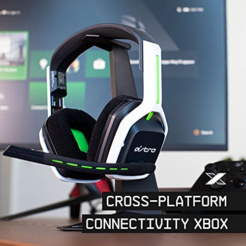 ASTRO Gaming Logitech G A20 Gen 2 Wireless Headset Xbox - White/Green | Compatible with Series X | S, One - style: Xbox Series X|S, PC/Mac