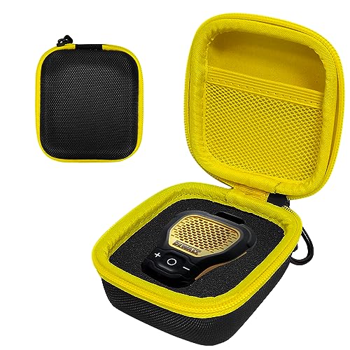 EVA Hard Case for DEWALT Wearable Bluetooth Speaker, Magnetic Clip-On DEWALT Mini-Speaker Case Fit for DEWALT Speaker Travel Protective Carrying Storage Bag (Only Box)