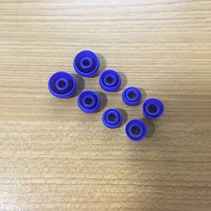 Replacement Silicone Earbuds Ear Tips Eargels Buds Set Compatible with Beats Powerbeats 3 Powerbeats 2 Wireless in-Ear Earphones (4 Pairs/Dark Blue) - color: Dark Blue