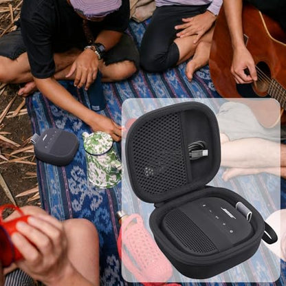 Hard Case for Bose SoundLink Micro 2nd Gen Portable Bluetooth Speaker - color: Black Case