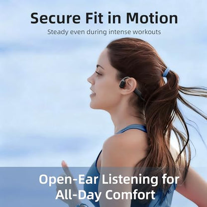 LYPERTEK SoundFree S30 Bone Conduction Swimming Headphones | IP68 waterproof design with 32GB MP3 storage, Bluetooth 6.0 and lightweight fit for phone-free underwater workouts. - color: SOUNDFREE S30-Black