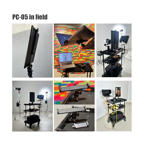 SUNWAY PC-05 Clamp for Arca Swiss Tripod – Laptop Holder for MacBook Pro & Tablet Mount for Pad