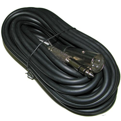 XLR to 1/4" Cable (25ft, XLR MALE-1/4" TRS) - color: XLR MALE-1/4" TRS, size: 25ft