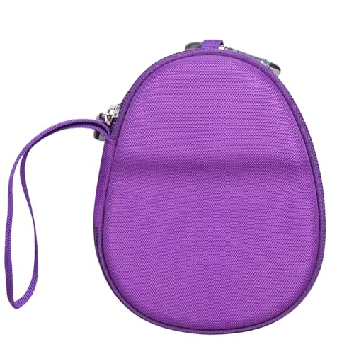 FBLFOBELI Kids Headphone Case for BAICLUD/Mehomeli/JusTalk/iClever/LOBKIN | Hard EVA Shell, Kids Bluetooth Air Conduction Open Ear Headphones Case, Shockproof & Water-Resistant, Purple - color: Purple