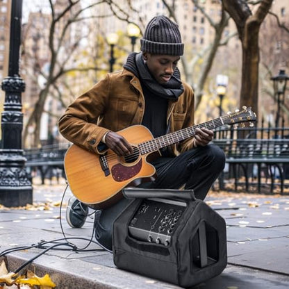Facmogu Speaker Cover for Bose S1 Pro, Mesh Sleeve Bag for Bose Speakers | Playable While Covered | Portable Dustproof Cover with Side Opening Mesh | Durable Nylon Protect while Carrying Transporting