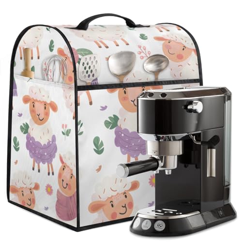 Cute Animal Sheep Kitchen Aid Mixer Cover - Stand Mixer Cover with Zipper Pocket, Organizer Bag - color: Sheep