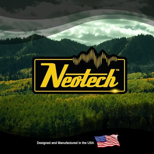 Neotech Wireless Transmitter Pouch – Neoprene Bodypack Holder with Elastic Strap | Fits Wireless Mic Packs & IEM Receivers | Black – Made in USA