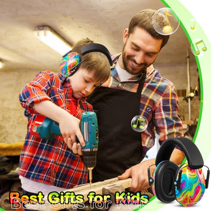 12 Pcs Kids Ear Protection Noise Cancelling Headphones Ear Muffs Bulk 27db Adult Noise Reduction Hearing Earmuff(Universal Fit (kids & Adults),Colorful Style) - size: Universal Fit (kids & Adults), style: Colorful Style