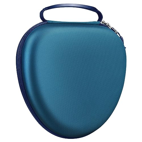 Fintie Hard Case for AirPods Max 2 (2026) and AirPods Max 1 (2024/2020) | Travel Carrying Storage Bag, Shockproof, Protective, Auto Wake/Sleep, Navy Blue - color: Navy Blue