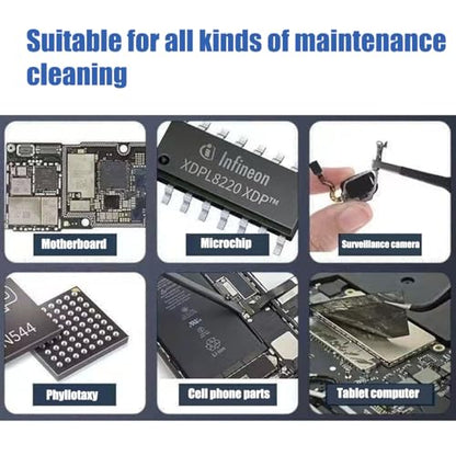 Phone Motherboard IC Cleaning Brush,3pcs Anti-Static Brush, Horse Hair Bristles, Double Ended,Safe Brush Motherboard Cleaning Tools for Keyboards, Cell Phone Parts, Computer Fans
