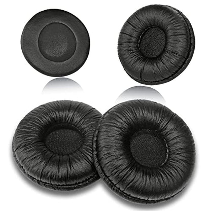 Ear Cushions for Plantronics Headset Replacement Ear Pads (4 Pack) | Work for Plantronics HW251N HW261N HW510 HW520 Blackwire C320 3210 3220 3320 Jabra Biz 1500 GN2000 PRO 920 9450 Headphones
