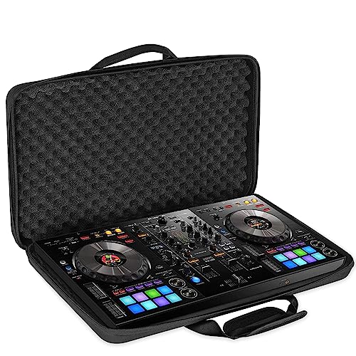 Lightweight Molded Hard Storage Case Fits Pioneer DDJ 1000, 1000SRT DJ Controllers Carrying Case Black - size: DDJ-1000 / 1000SRT