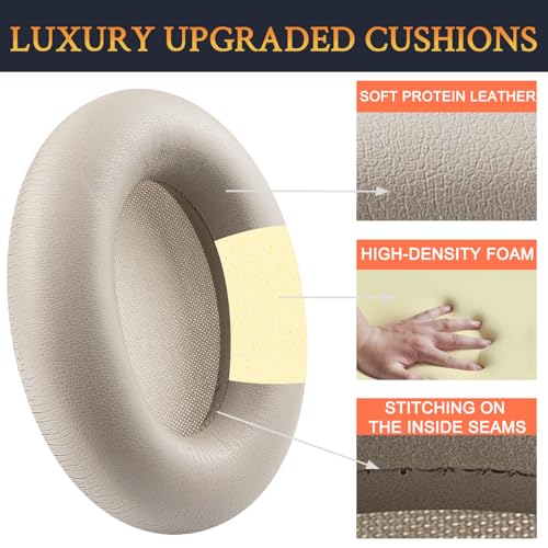 SOULWIT Earpads for Sony WH-1000XM3 - Gold | for WH1000XM3(XM3) Headphones - color: Gold