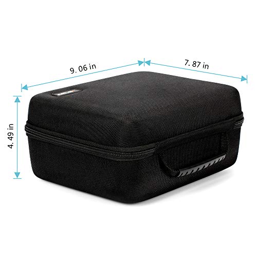 JSVER Hard Travel Storage Case For Meta Quest 3S Carrying Case for Oculus Quest 3S/ Quest 3/Quest 2/ Quest/Oculus Go/Samsung Gear Virtual Reality Headset Gamepad Game Controller Kit