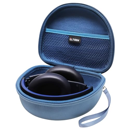 Headphone Case Compatible with Beats Studio Pro/Solo 4 / Studio 3 / Solo 3 / Picun B8 / BERIBES/JLab JBuds Lux ANC Wireless Bluetooth Noise Cancelling Headphones, Blue(Case Only) | Hard Carrying Travel Case for Beats Studio Pro/Solo 4/Studio3/Solo3 Wirele